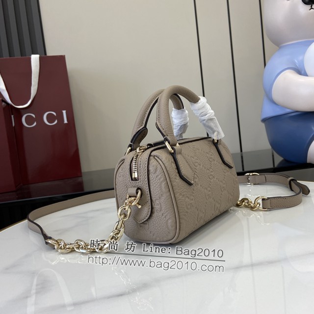 Gucci專櫃古馳最新款Emblem系列超迷你手提包 jh1982型號：815256
